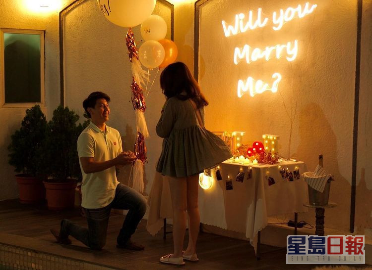 许惠菁去年宣布订婚。