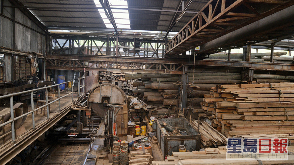志记鎅木厂。 资料图片