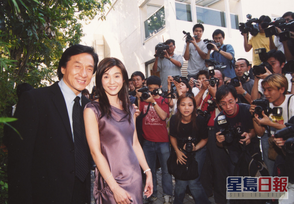 【2003年】杨采妮复出拍《新警察故事》，与成龙合作。