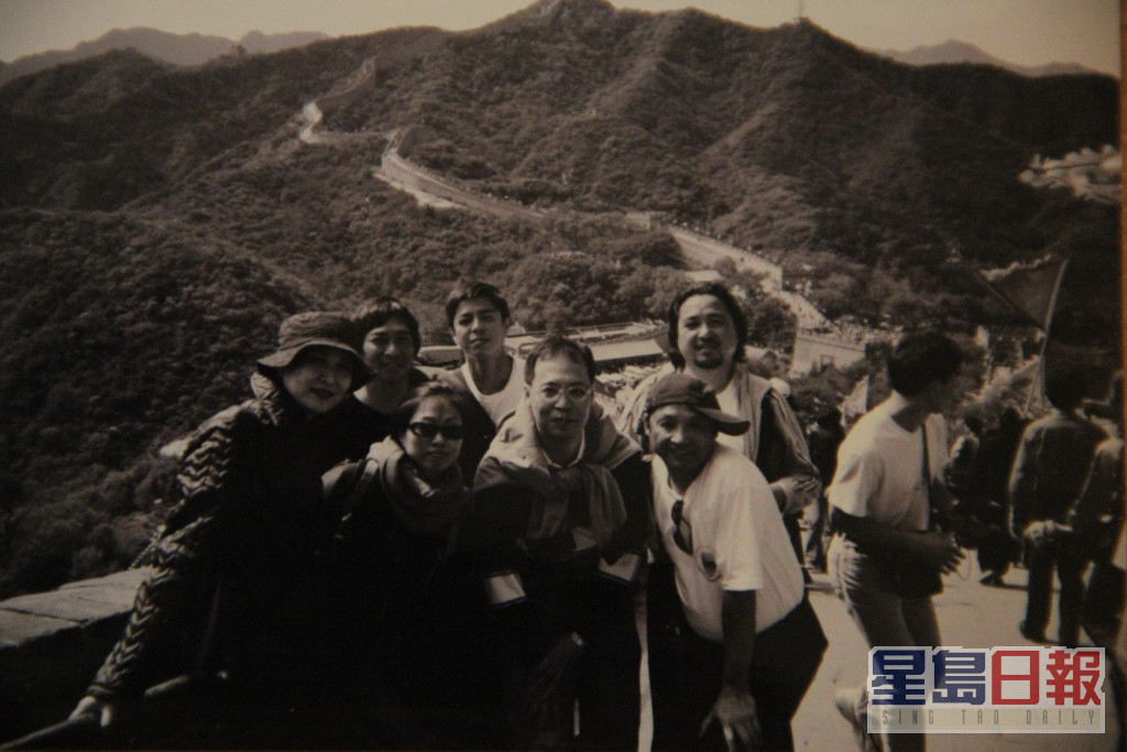 古明華早年曾到北京拍外景。