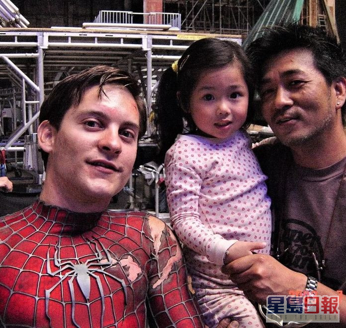 林导出任《Spider-Man 2》动作指导，而囡囡林沚羿亦与Tobey Maguire有对手戏。