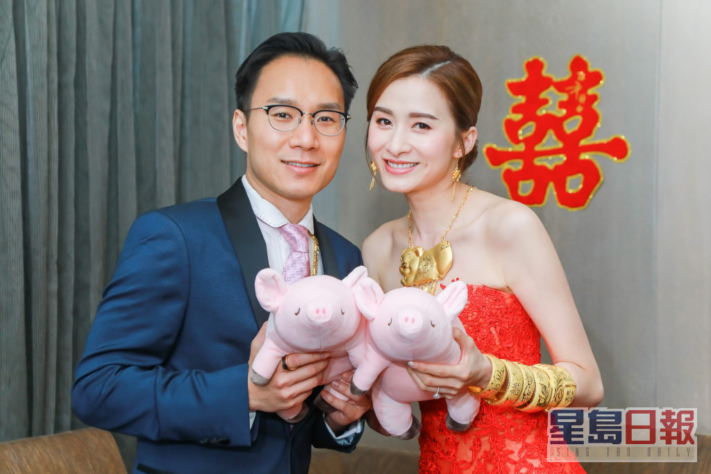 沈卓盈2018年离巢TVB，2019年嫁给家族经营内衣生意的富贵男友。