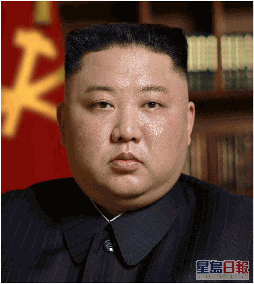 王晶与北韩领导人金正恩撞样。