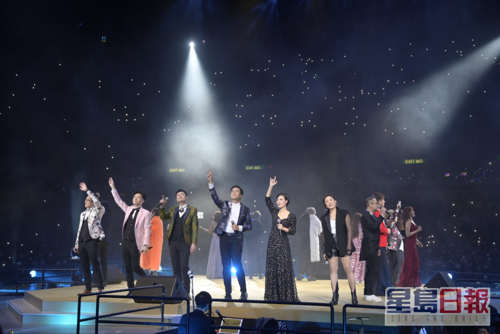 肥妈请来TVB歌唱节目《中年好声音》的参赛者担任嘉宾。