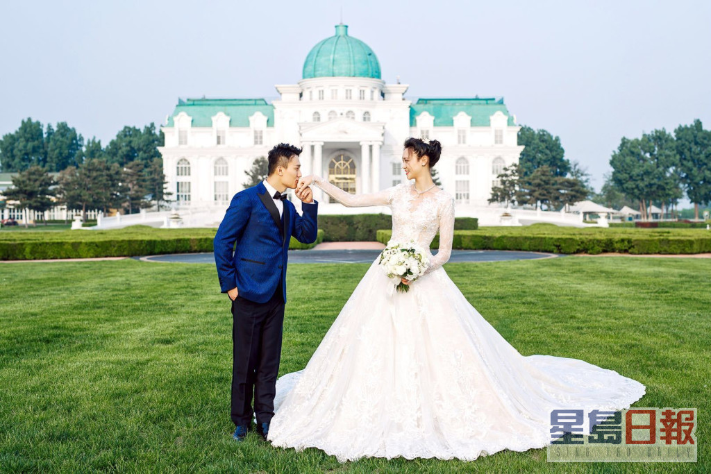 惠若琪2018年退役後，與老公楊榛博結婚。