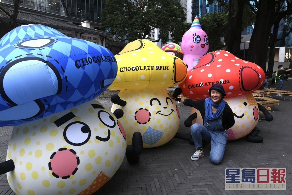 香港著名创作品牌 Chocolate Rain 创办人兼设计总监麦雅端。禇乐琪摄