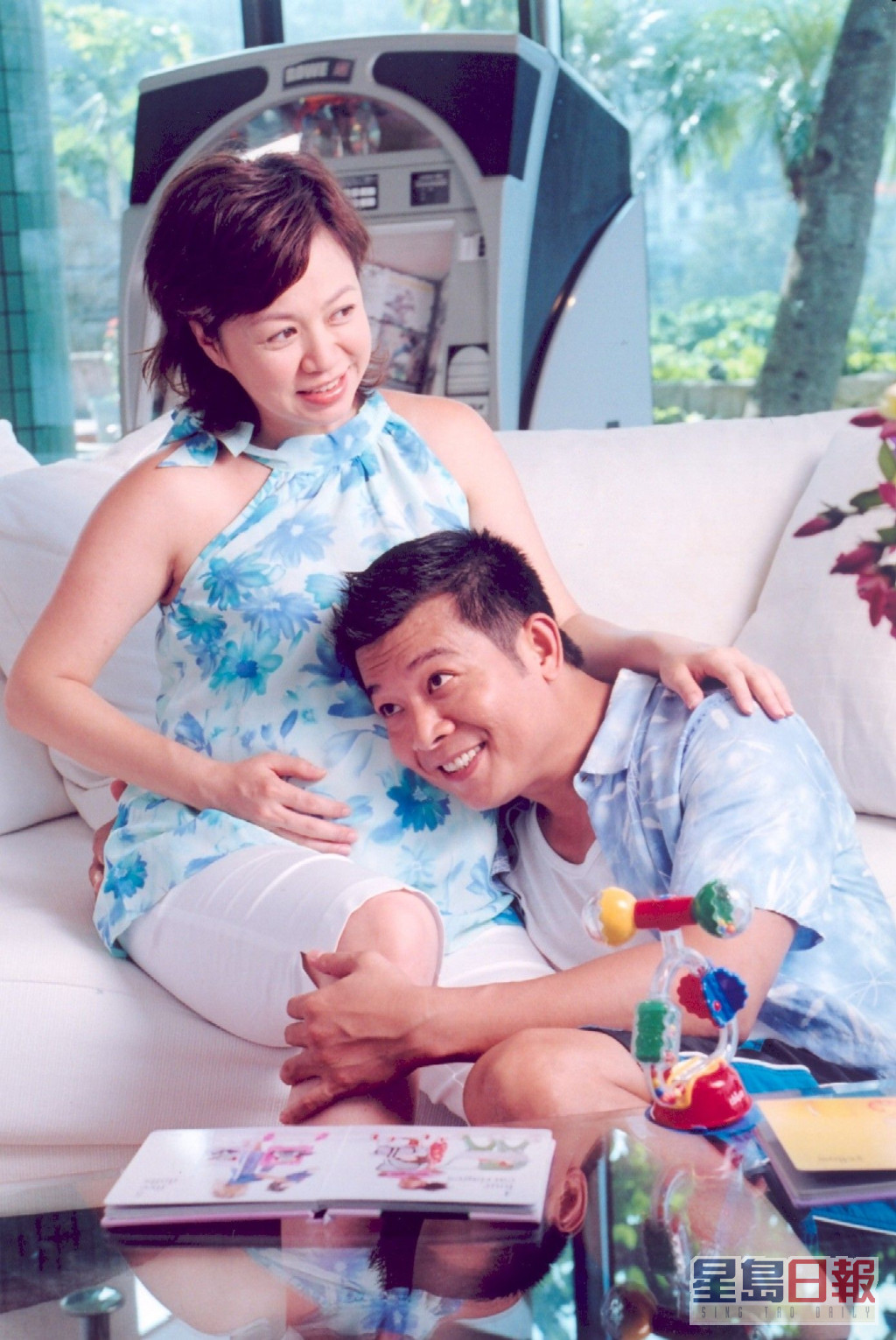 唐丽球为老公吴毅将诞下一女。  ​