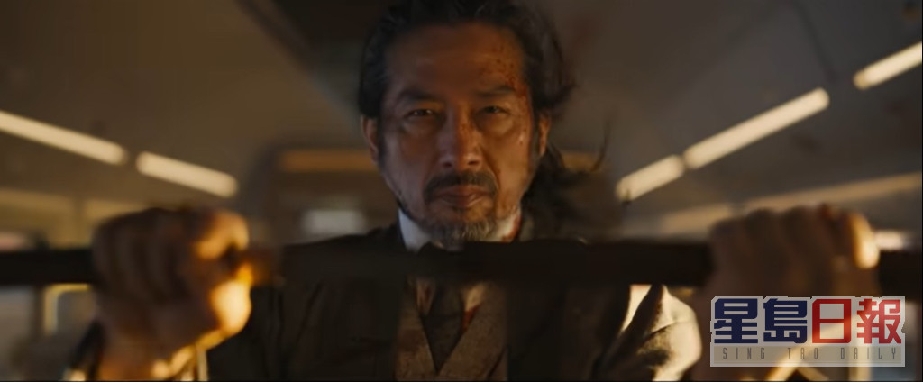 日本影星真田廣之都有份演出《殺手列車》。