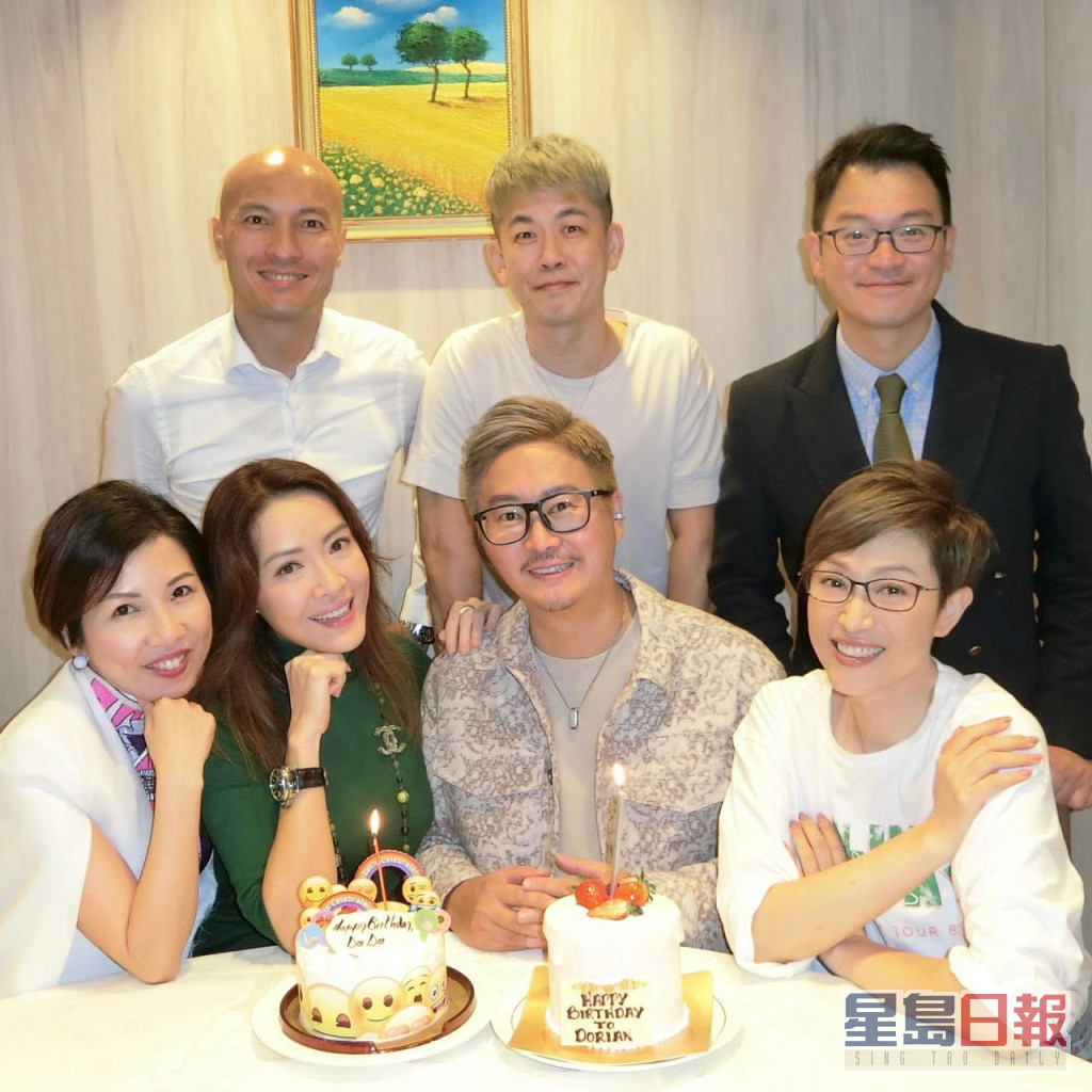 何国钲最近过生日，向海岚、陈法蓉都有为他庆祝。
