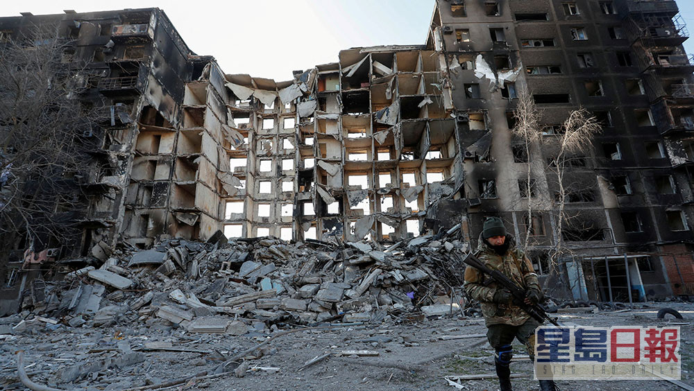 马里乌波尔9成建物受损。路透社图片