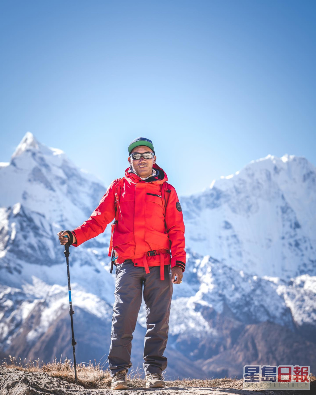「雪巴人」里塔第26次登頂珠峰。FB圖片