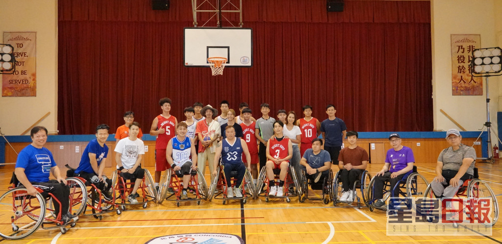歌曲MV找来梁仲恒与香港伤残青年协会伤青轮椅篮球队及协同中学男子篮球队参与演出。