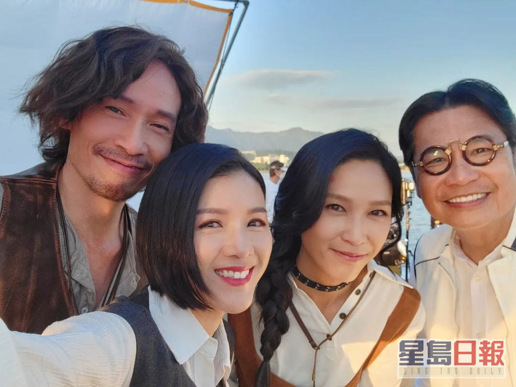 最近Aimee復出拍劇，與陳豪夫妻檔同TVB新劇《羅密歐與祝英台》。