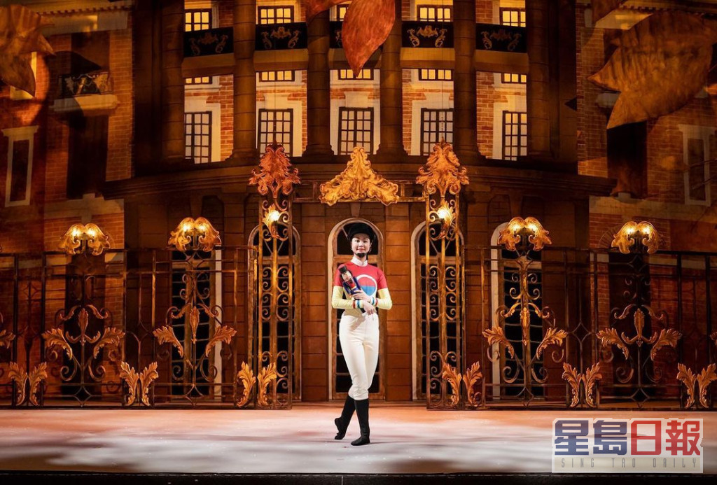 劉秀盈去年亦有演出香港芭蕾舞團的《胡桃夾子》。
