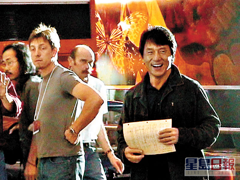 成龍表示當年到美國拍電影，有很多英文對白。