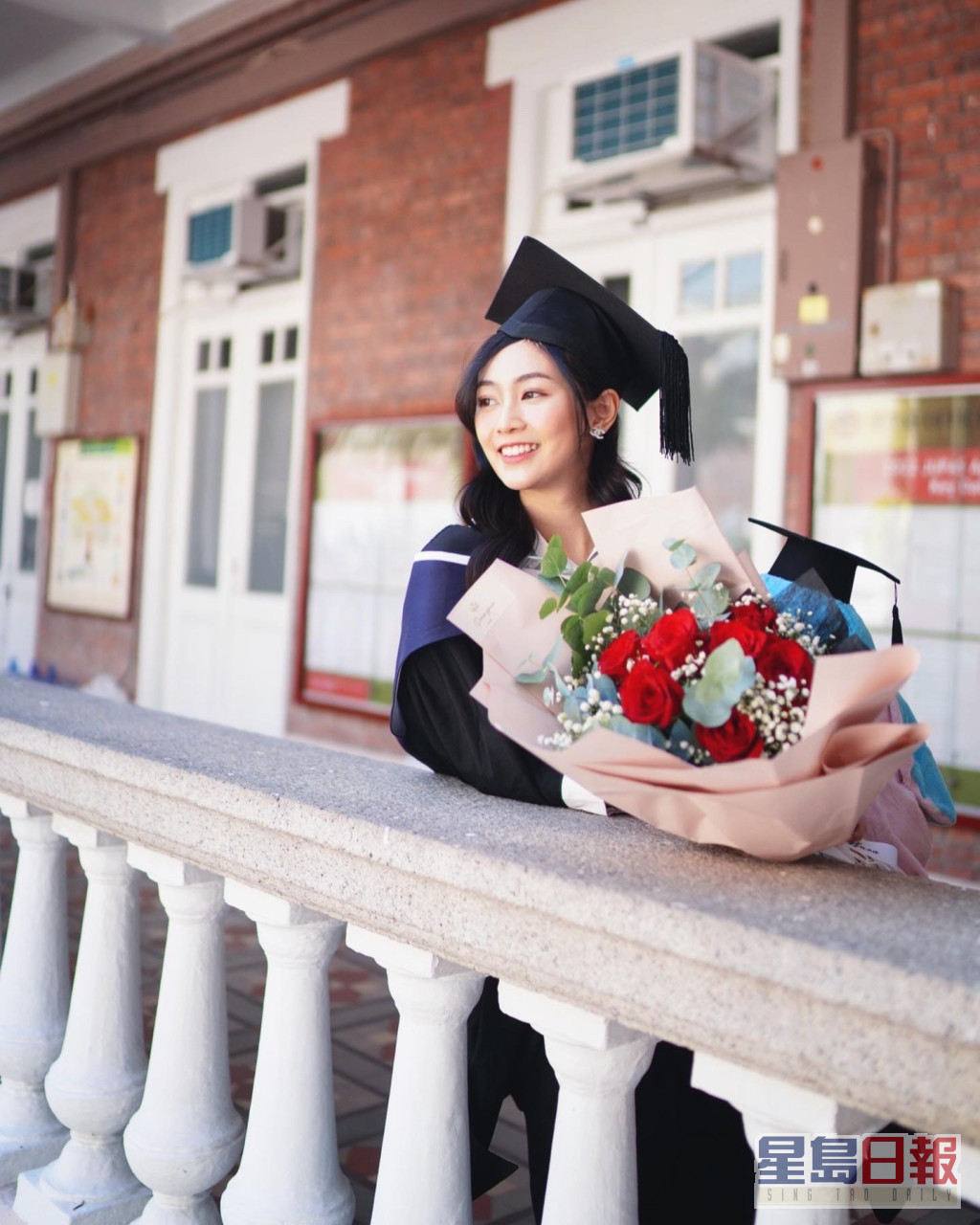 郭柏妍畢業於香港大學食物安全管理碩士課程，是該屆港姐高材生之一。
