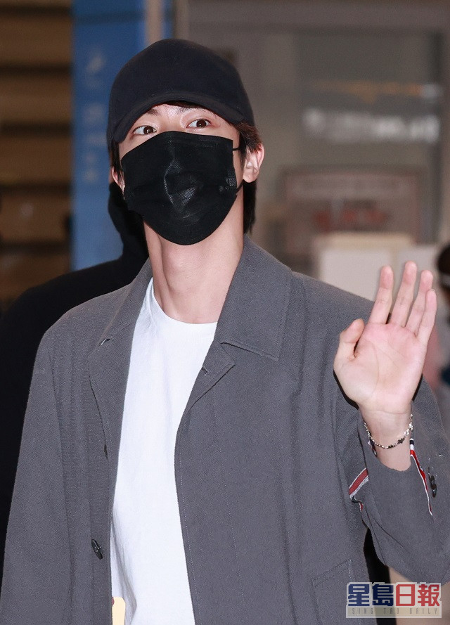 Jin早於本月6日返韓，但因出現感冒症狀再進行檢測，證實確診。