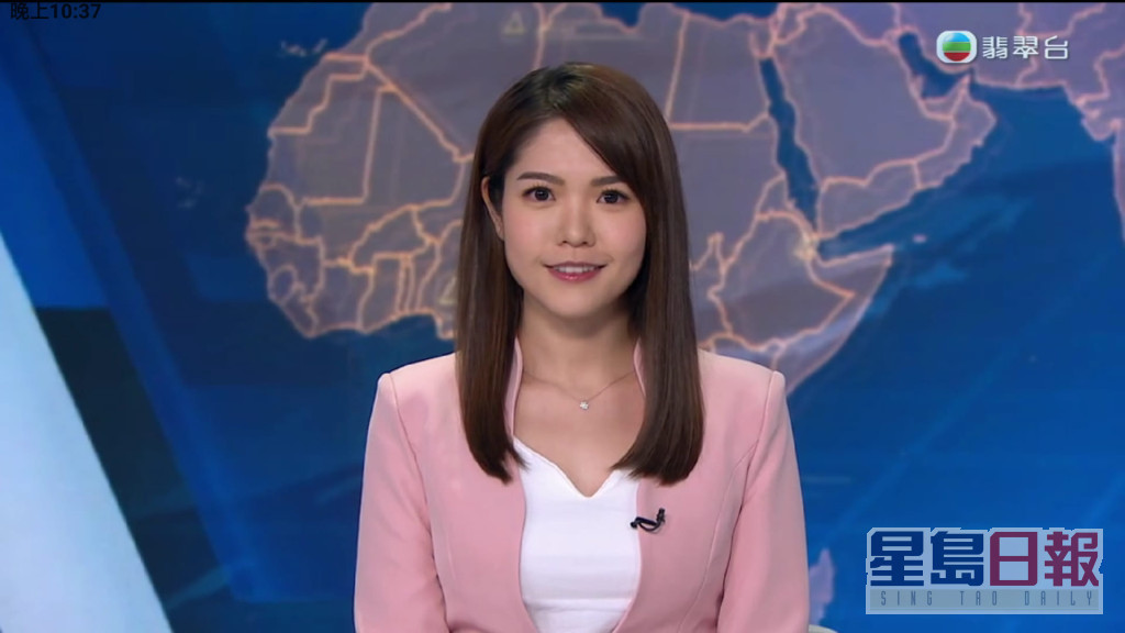 28岁何曼筠是TVB新闻主播。