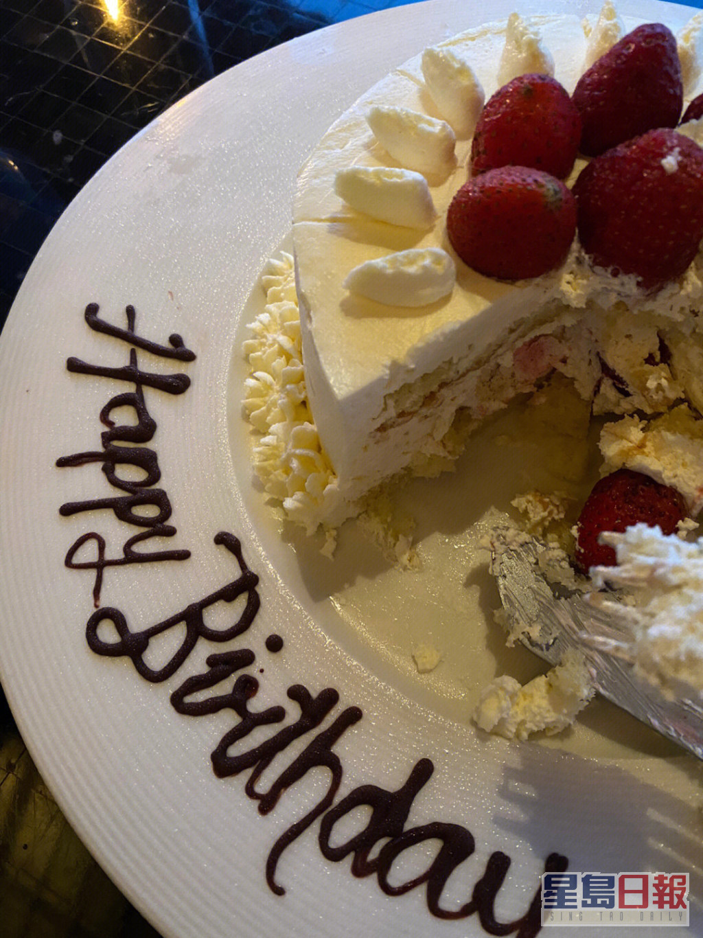 当然有生日蛋糕。