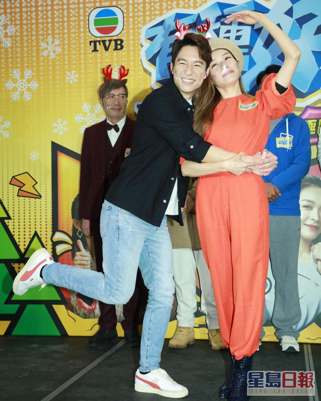 三仔吴伟豪（左）是TVB力捧新晋小生之一。