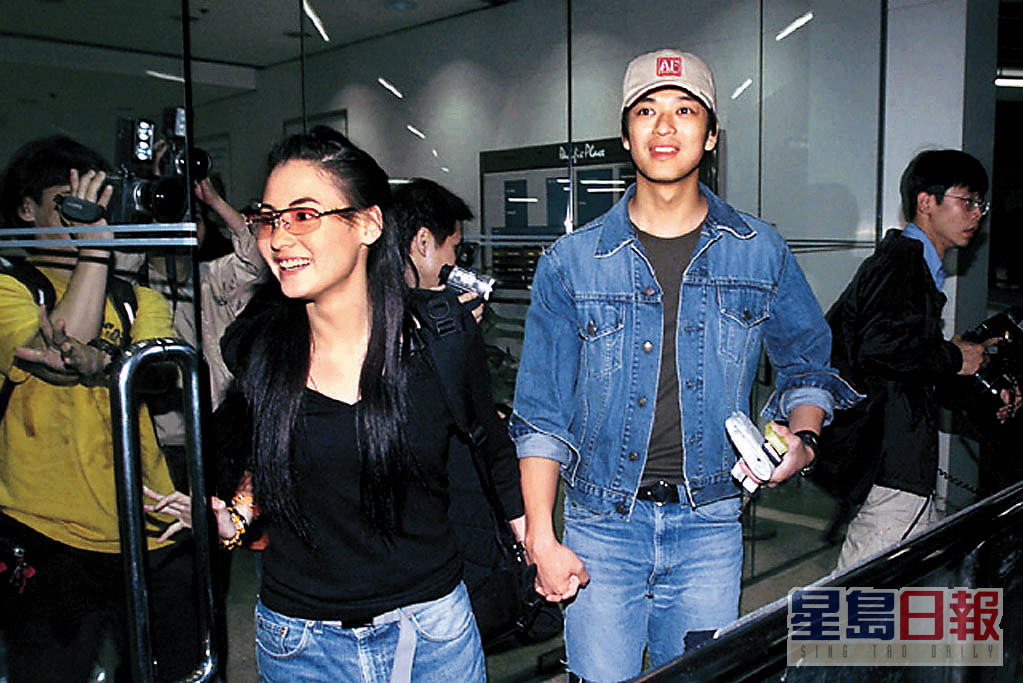 张栢芝与陈晓东曾经拍拖两年多，在2001年分手收场。