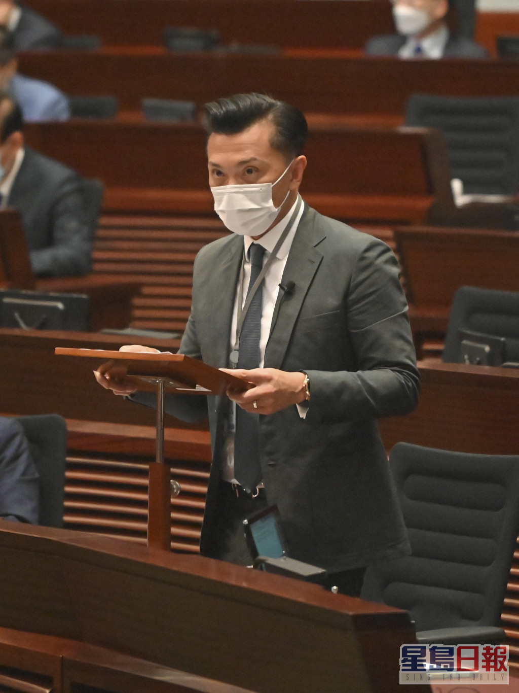 陳祖恒感激中央重視香港對通關的聲音。資料圖片