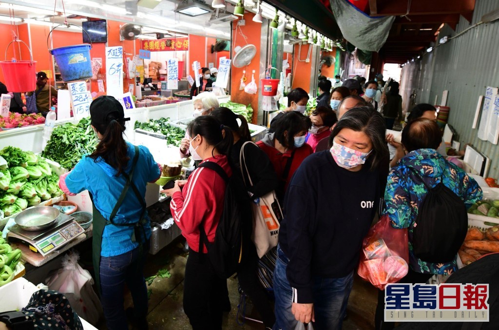 政府指內地進口本港的鮮活食品供應穩定。