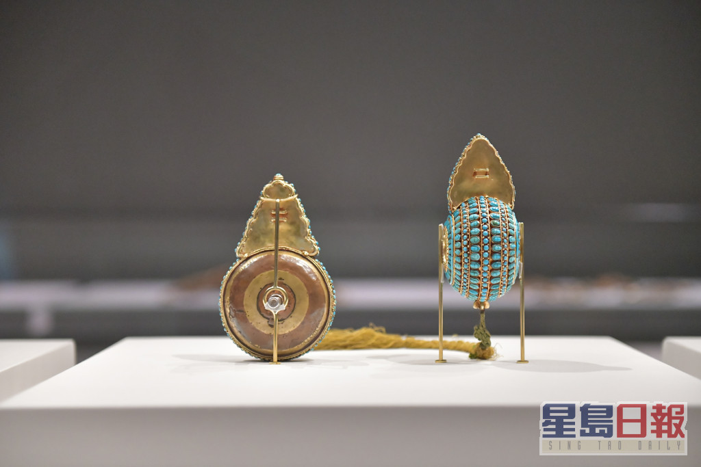 今次展览展出220年古代金器。陈极彰摄