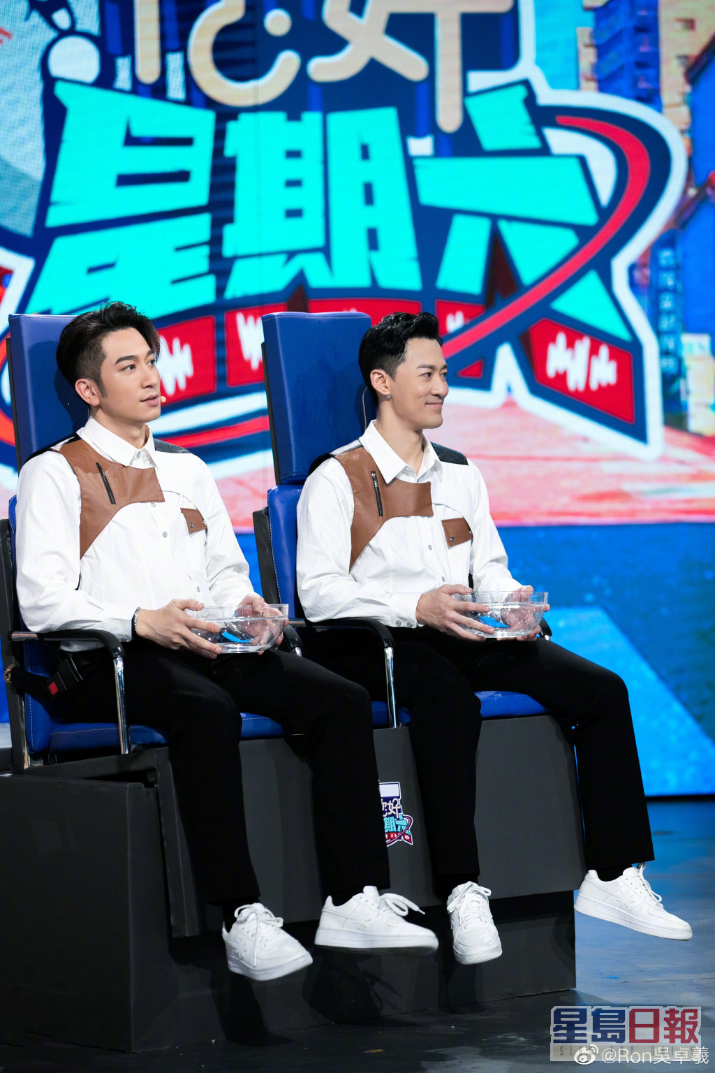 吴卓羲与林峯是多年兄弟，在内地拍住上节目。