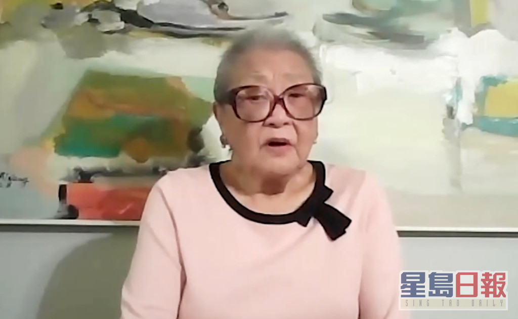 94歲二姨李庚濟代外甥劉文正向大家報平安。
