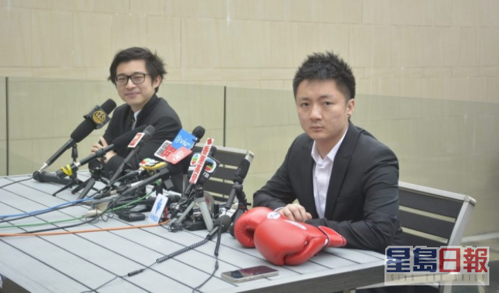 林作去年与锺培生的拳赛引起全城关注。