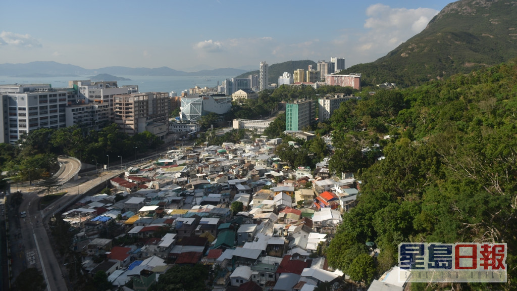 香港島南區薄扶林村。資料圖片