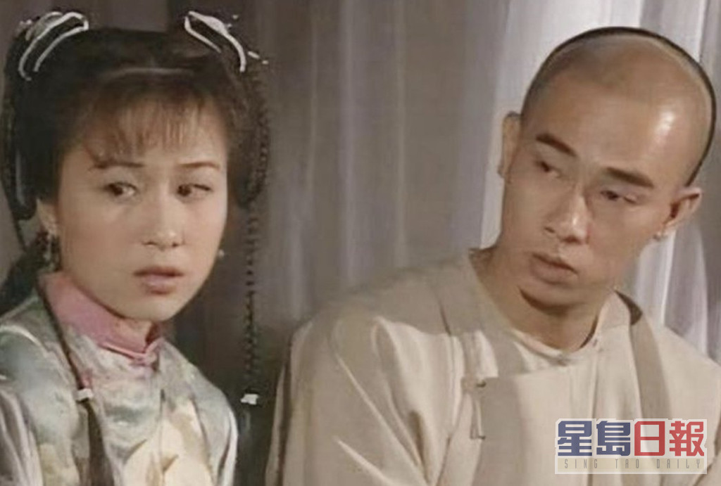 邝文珣在《鹿鼎记》中饰演小郡主沐剑屏，与陈小春合作。