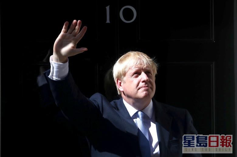 约翰逊最终宣布辞去首相一职。(路透社资料图片)