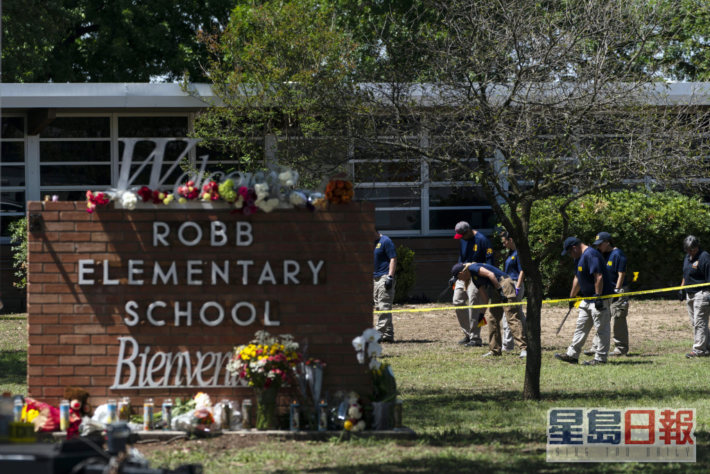 近年美国发生多宗校园枪击案。AP