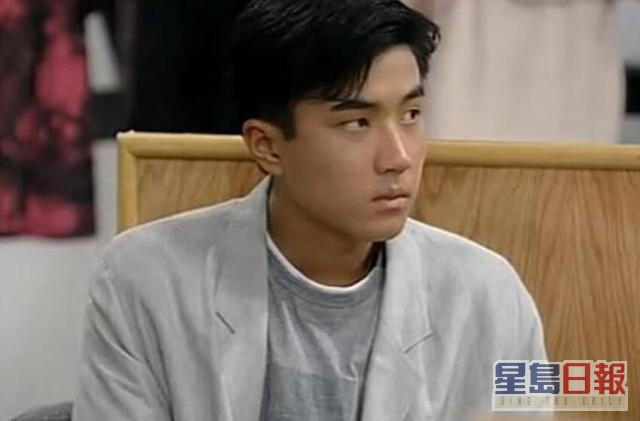 刘恺威刚入TVB时期。