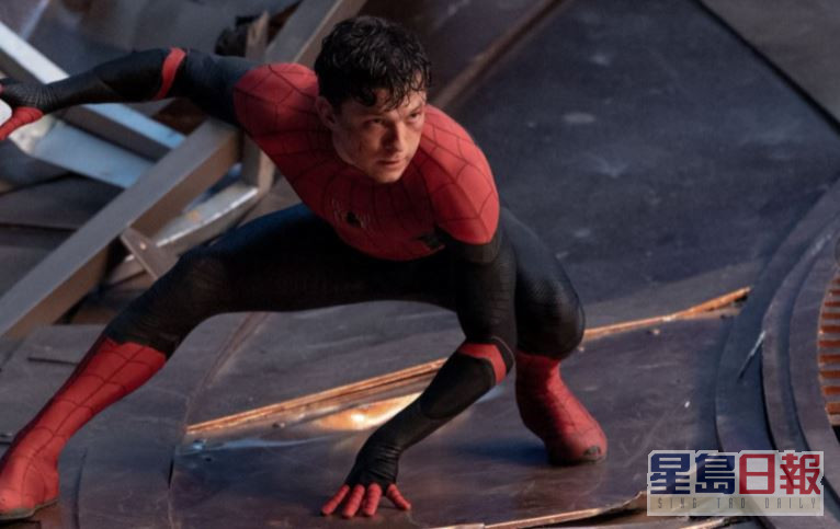 《蜘蛛俠：不戰無歸》昨天在港上映，單日票房逾860萬。