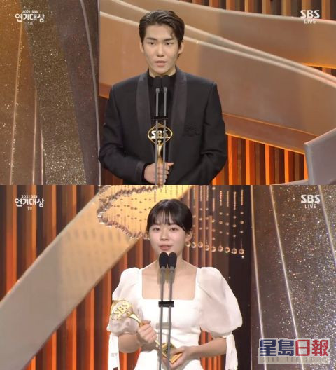 《羽毛球少年團》的陳俊翔及李在仁拿下「青少年演技獎」。