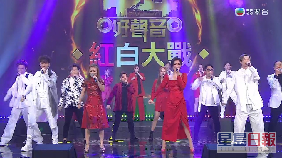 TVB今晚（7日）播出特备节目《中年好声音红白大战》。