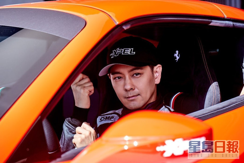 林志穎年輕時已熱愛賽車，更是一名賽車手。