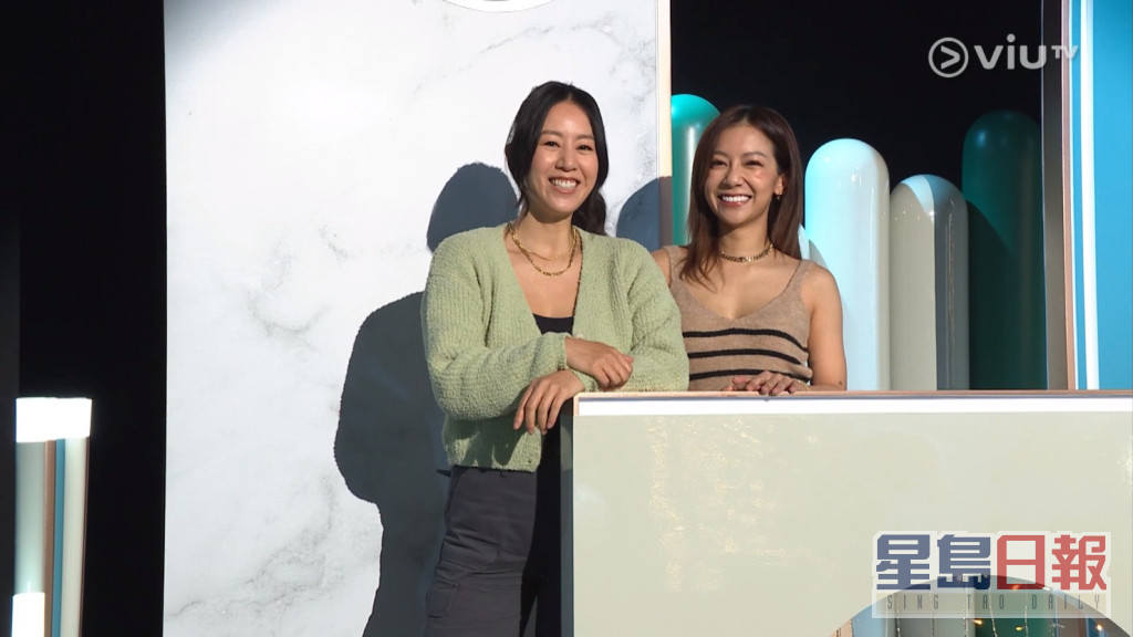 何雁詩與梁靖琪早前榮升人母，昨日（20日）播出的ViuTV節目《娛論潮》邀得二人任嘉賓大談媽媽經。