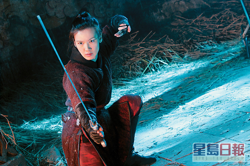 林熙蕾演出电影《剑雨》。