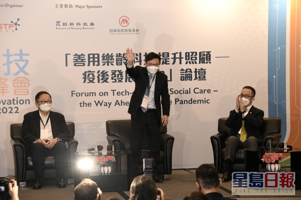 孙玉菡表示香港目前的乐龄科技尚处于推行初期，之后面临的最大挑战在于如何将科技推向社会大众。黄伟强摄