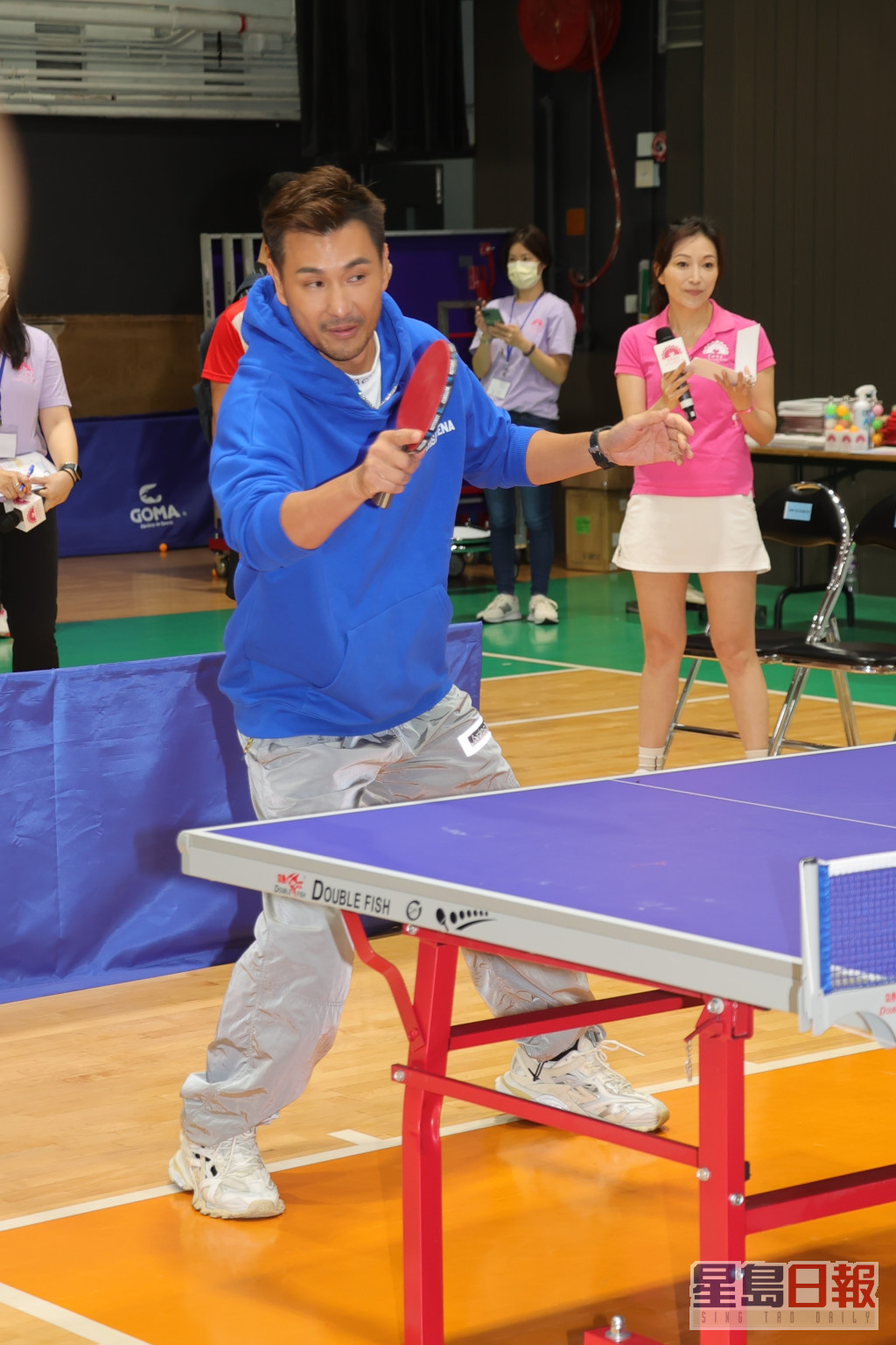 陈展鹏昔日是前乒乓球港队成员。