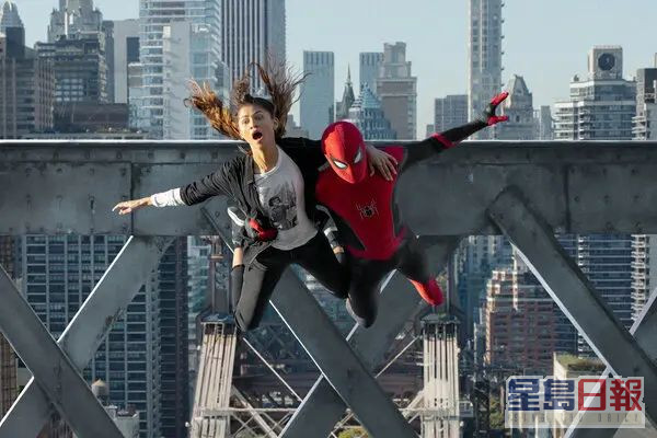 《蜘蛛侠：不战无归》上映8日已成为香港本年度最高票房电影。