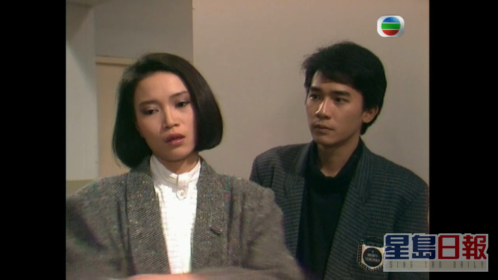 廖啟智太太陳敏兒（左）為《挑戰》另一位女主角。