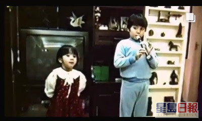 噚日兒童節，姜麗文亦有上載同哥哥姜文杰童年一齊表演的短片。