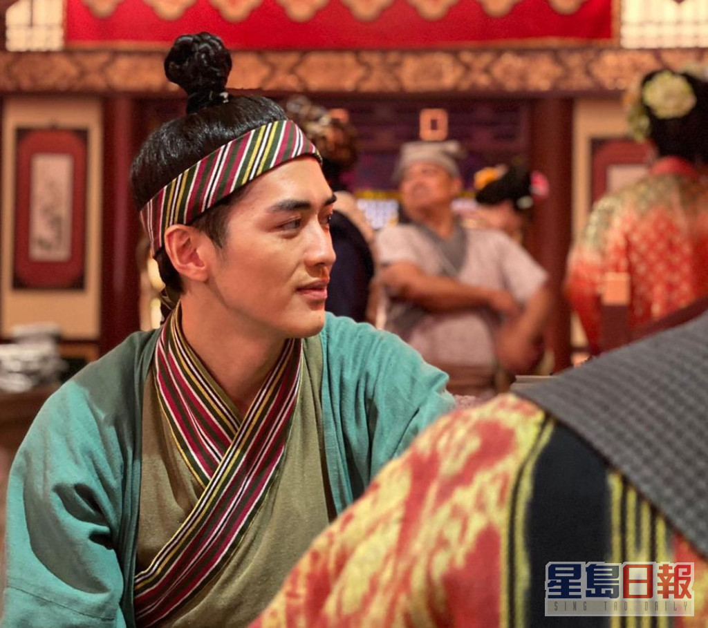 阮浩棕在古装喜剧《痞子殿下》饰演「柒仔」。