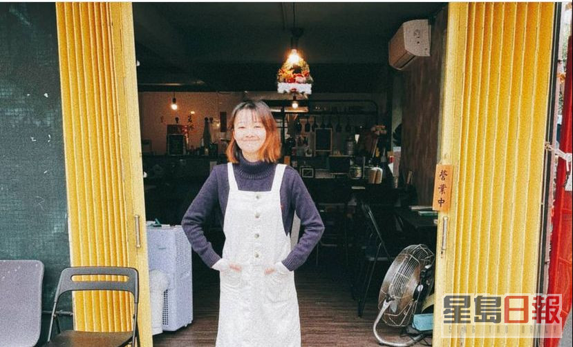 张惠雅位于长洲的Cafe，已有几日没开铺。