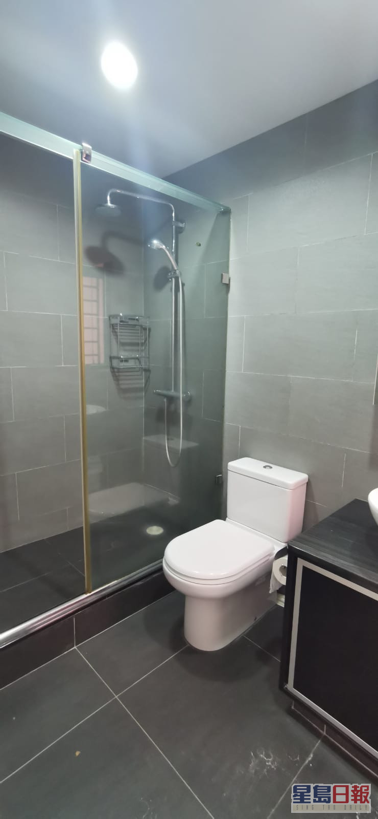 浴室採乾濕分離設計，易於打理清潔。